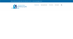 Desktop Screenshot of consiliumdrspira.net