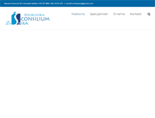Tablet Screenshot of consiliumdrspira.net